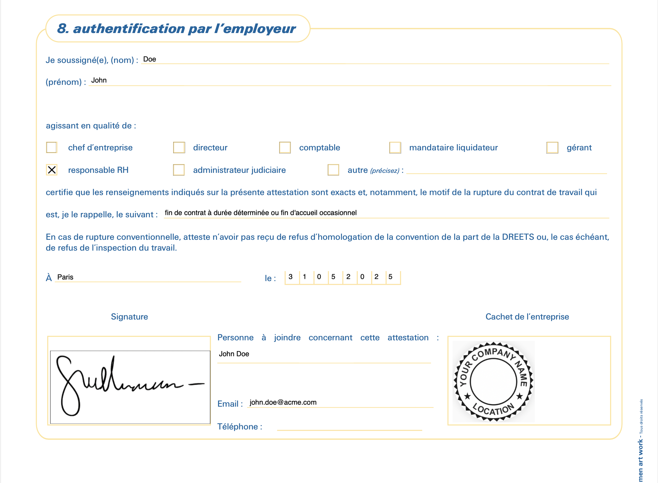 Step 4: C’est prêt à partir